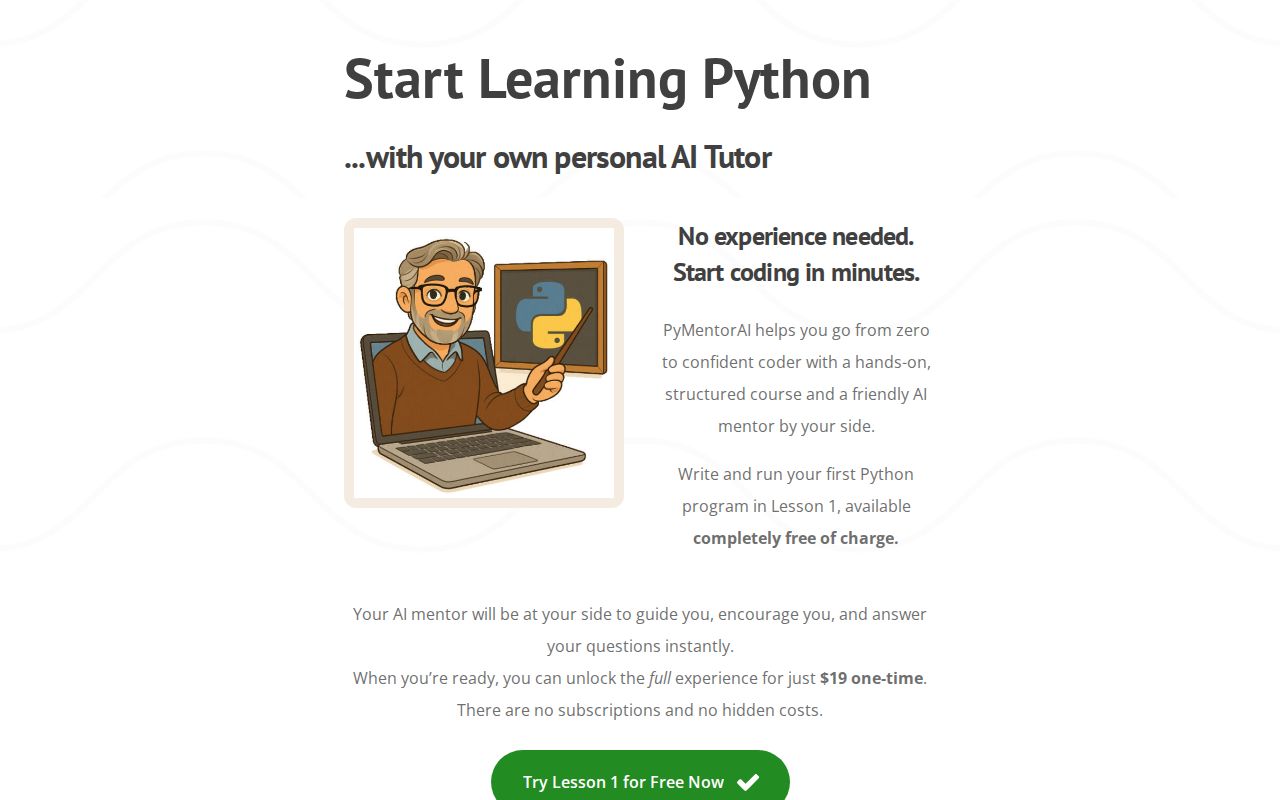 Learn Python with an AI Tutor
